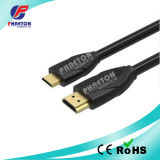 1080P Black HDMI Cable with Goldend Plated Plug (pH6-1214)