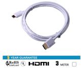 3D 1080P 3m Mini HDMI Cable 1.4b for Cellphone