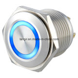 19mm Short Body Ring LED Switch with Stainless Steel Crust