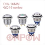 Onpow 16mm Metal Push Button Switch (GQ16 SERIES, CE, CCC, RoHS)