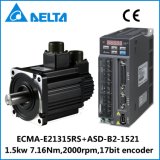 Delta B2 1.5kw 17bit Encoder AC Servo Motor and Driver