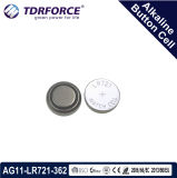 Mercury&Cadmium Free China Factory Bulk Alkaline Button Cell for Watch (1.5V AG11/LR721/362)