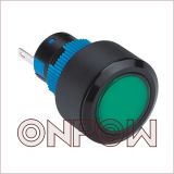 Onpow Pushbutton Switch (LAS1-APY-11/G/12V, 22mm, CE, UL, VDE, RoHS)