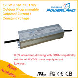 120W 0.84A 72~170V Outdoor Programmable Constant Current LED Driver Power Supply