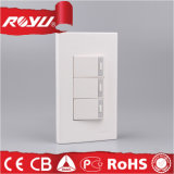 Hot Sell Three Gang Energy Saving Switch with LED Light