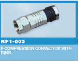 CATV F Compression Connector for R6/Rg59