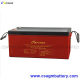 12V 300ah Deep Cycle Solar Battery, Rechargeable Gel Battery