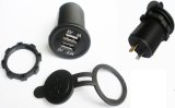 12V-24V 3.1A Waterproof Dual USB Charger Socket for Car Truck Marine