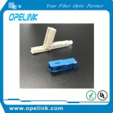 Optical Fiber Fast Connector for Patch Cord Applied in Network and Wireless