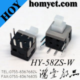 Self-Locking Switch Right Angle DIP Push Button Switch