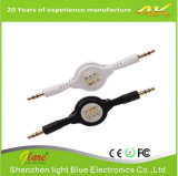 Gold Plated Retractable 3.5mm Stereo Audio Cable