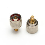 SMA Female Jack Adaptor RP SMA to N Male Adaptor Brass Gold SMA Connector