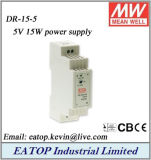 Mean Well Meanwell Dr-15-5 5V 15W DIN Rail Power Supply 3A