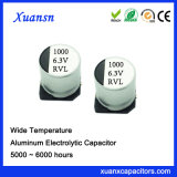 1000UF 6.3V 6000hours Long Life Surface Mount Capacitor