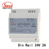 45W 24V 2A DIN Rail Mounting Single Output Power Supply