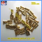 Brass Plated Tin Female Spade 6.3mm Terminals (HS-RT-04)