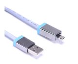 High Quality Metal Shell Cover Micro USB Data Cable (VAS-M01)