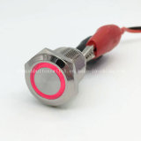 19mm Illuminated Red 12V Pilot Lamp Switch