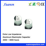 33UF 6.3V 2000hours Ultra Loe Impedance SMD Capacitor
