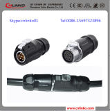 Lp-20 IP67 Power Connector with 7pins for LED Screen and Indusrial Equipment