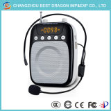 UHF Wireless Mini Waist Portable Megaphone with FM Radio