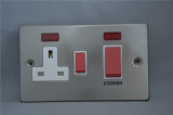 T331 Fb 45A Switch+Neon+13A Switched Socket+Neon