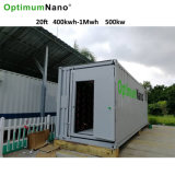20FT 500kwh Energy Storage System 1mwh LiFePO4 Battery