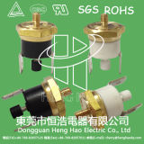 Copper Head Manual Reset Thermal Cutout Switch for Electric Water Pots
