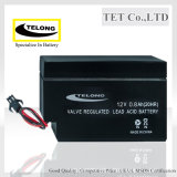 12V0.8ah Rechargeable Sealed Lead Acid Battery