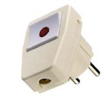 European Style 2 Pin Round Pin Power Plug with Earth