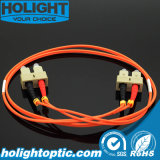 Fiber Jumper Cable LC to LC 50mm 3.0mm Duplex Orange