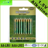 1.5V Alkaline AA Dry Battery 4 Packs (LR6)