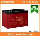 12V150ah -20~60degree Super Long Life Solar Battery UPS Battery Gel Battery