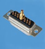 Factory Custom 11W1 Solder Type Power D-SUB Connector