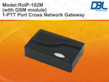 DBL Cross-Network radio over IP gateway RoIP-102M buildin SIP