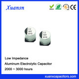 2.2UF 50V SMD Low Impedance Aluminum Electrolytic Capacitor
