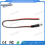 2.1*5.5m 20AWG CCTV DC Male Plug with Pigtail (CT5088)