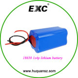 18650 Lithium Battery Pack 4 Cells 1s4p 3.7V 10ah Power Battery