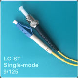 LC-St PC Single Mode Fiber Optic Patch Cord