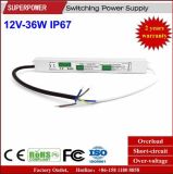 LED Driver Constant Voltage 12V 36W LED Waterproof Switching Power Supply IP67
