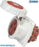 IP67 400V Industrial Female Plug for Panel Mounted (QX1457)