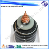 Hv & Ehv/XLPE Insulation/Corrugated Al/PVC Sheath/Longitudinally Water Resistant/Electric Power Cable
