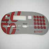 Graphic Overlay with Embossed Keypad