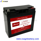 Rechargeable 10ah 24V Lithium LiFePO4 Battery for Solar Storage