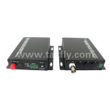 1 Channel Video and Reverse Data Fiber Transceiver