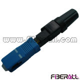 SC/PC Pre-Polished FTTH Fast Connector for Optical Fiber Drop Cable