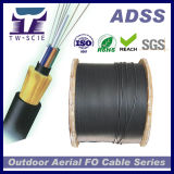 All Dielectric Aramid Yarn Armor Double Jacket Aerial ADSS Fiber Optical Cable-G