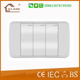 New Design 3 Gang Safety Switch Electric Wall Switch