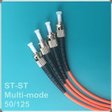 St-St 03m, PC Standard, Multi-Mode Double Core 3.0/2.0 50/125 Optic Fiber Patch Cord