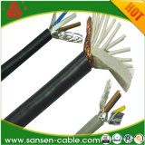 Multi-Core Shielded Flexible Electrical Cable/PVC Insulated and Screened Control Cable
